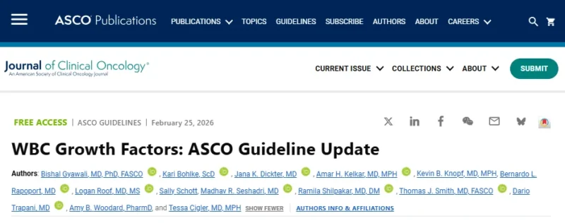 Erman Akkus: ASCO Updates Guidelines on WBC Growth Factors