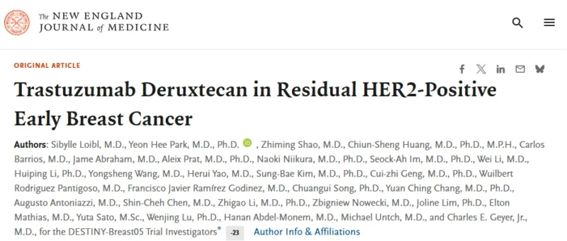 Oscar Tahuahua: Results of DESTINY-Breast05 Study