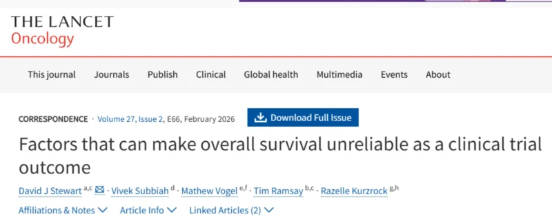 Vivek Subbiah: Factors That Can Make Overall Survival Unreliable in Clinical Trials