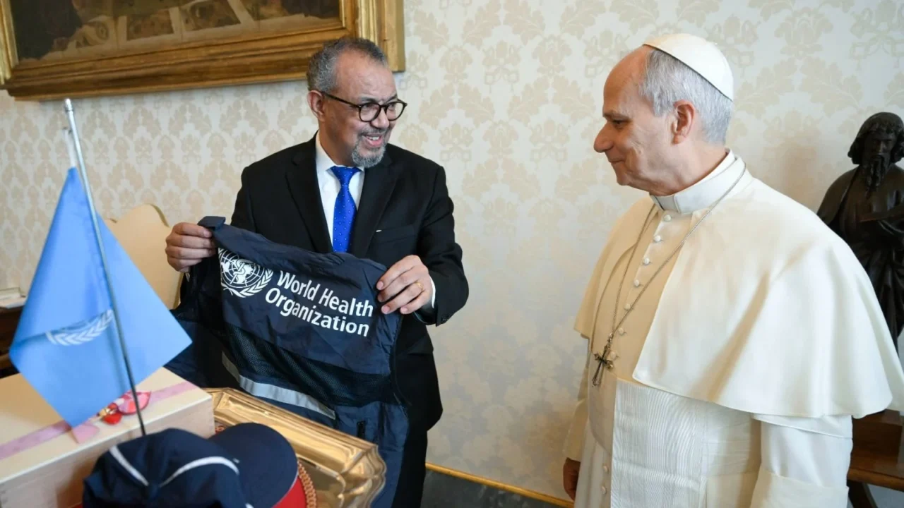 Tedros Adhanom Ghebreyesus: Meeting With HH Pontifex at the Vatican