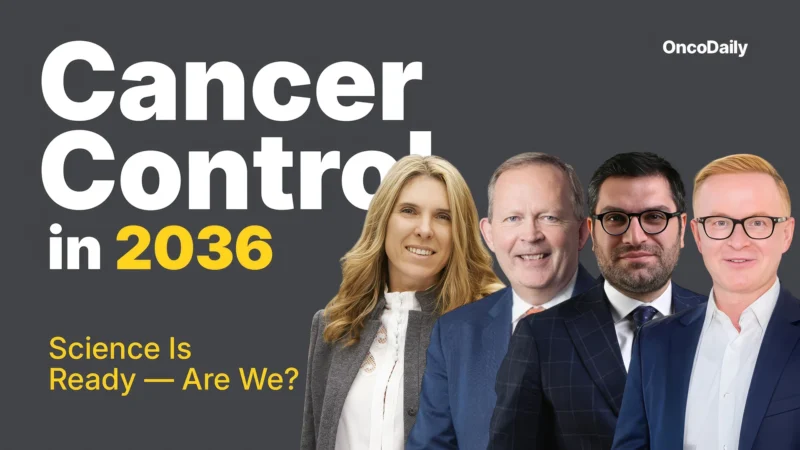 Cancer Control in 2036: Science Is Ready — Are We? With Cary Adams, Isabel Mestres, Michael Oberreiter and Gevorg Tamamyan