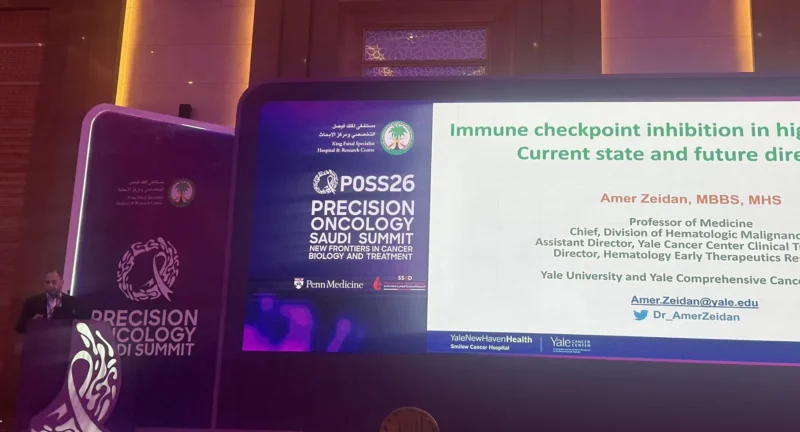 Rabi Hanna: An Outstanding Talk About Immune Checkpoint Inhibitors in MDS at Precision Oncology Symposium