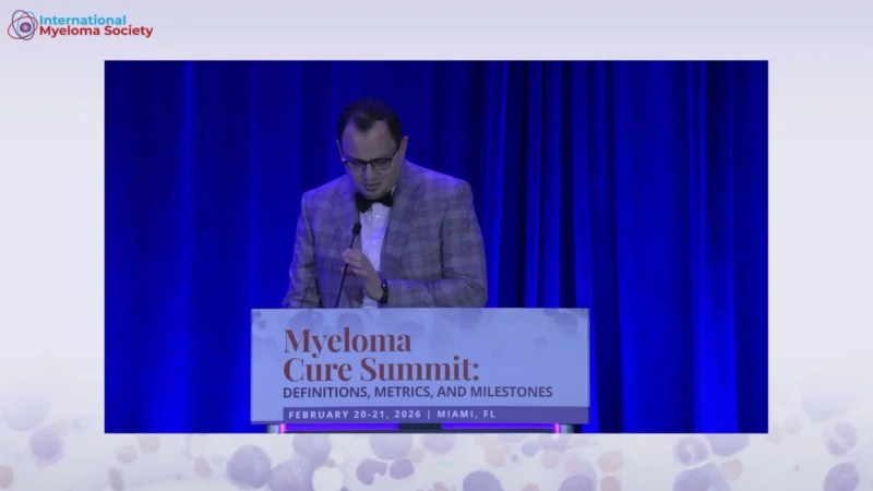 Samer Al Hadidi: What Long-Term Data Reveal About Cure in Multiple Myeloma 2 Samer Al Hadidi