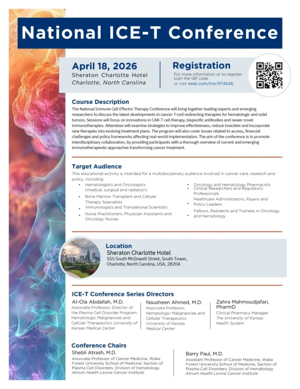 Al-Ola Abdallah: Join the National ICE-T Conference!