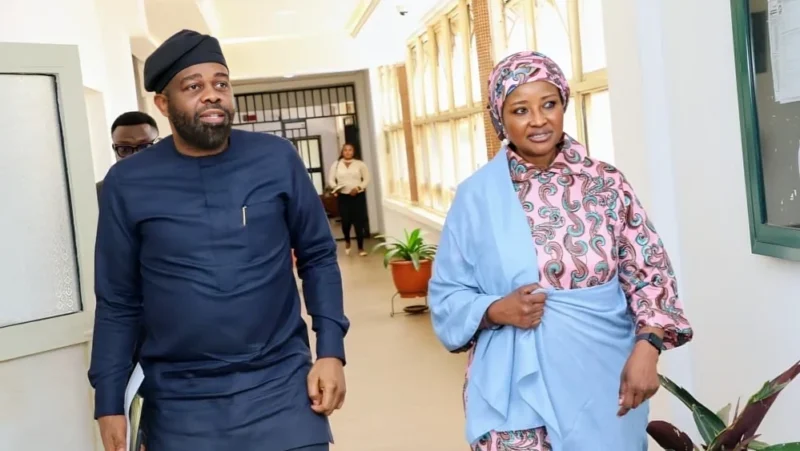 Zainab Shinkafi-Bagudu: Meeting With the Director-General of the National Health Insurance Authority of Nigeria
