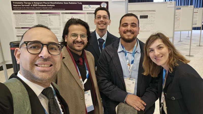 Mohamed Emam Sobeih: Presenting Two Posters at European Lung Cancer Congress 2026