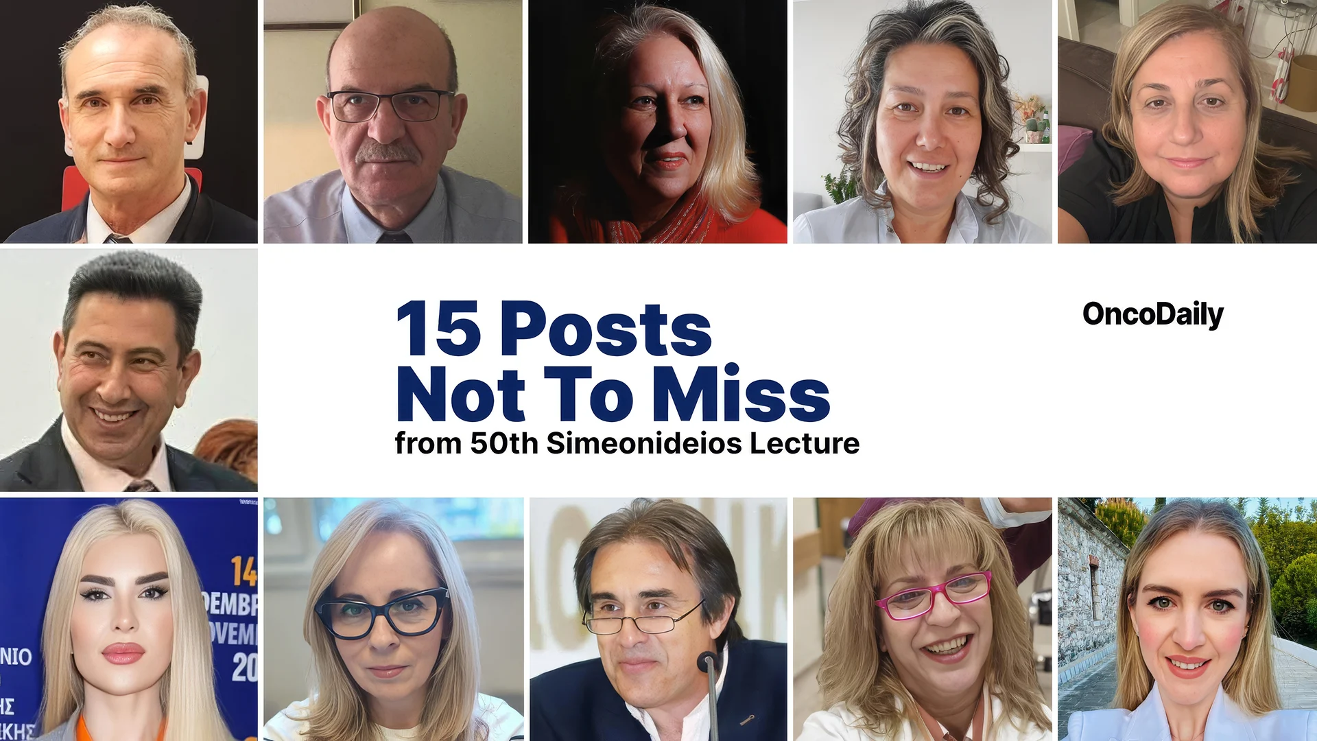 50th Simeonideios Lecture