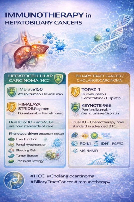 Maria Maddalena Laterza: Immunotherapy in Hepatobiliary Cancers: A True Paradigm Shift 2 Maria Maddalena Laterza: Immunotherapy in Hepatobiliary Cancers: A True Paradigm Shift