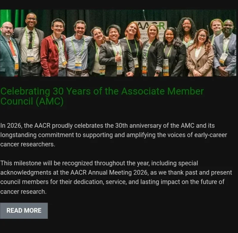 Pablo Sanchis Celebrates 30 Years of the AACR Associate Member Council 2 Pablo Sanchis