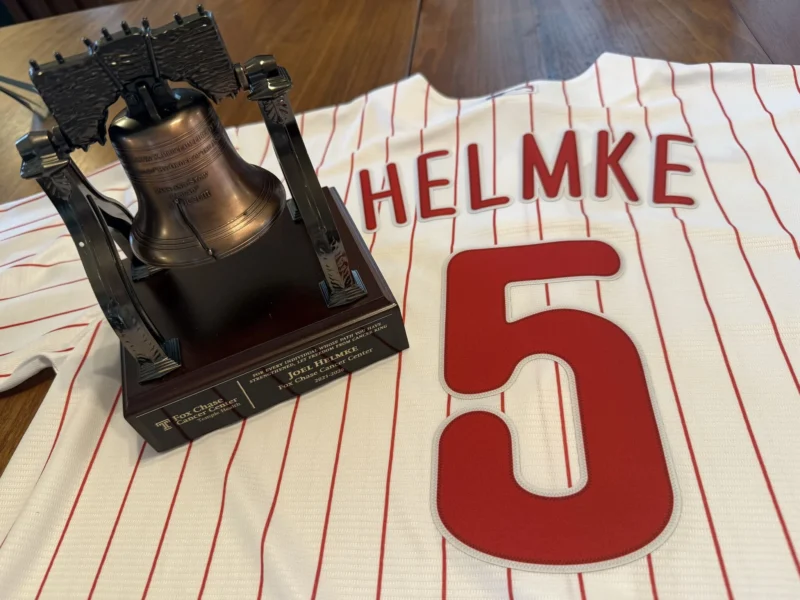 Joel Helmke Said Goodbye to Fox Chase Cancer Center Team