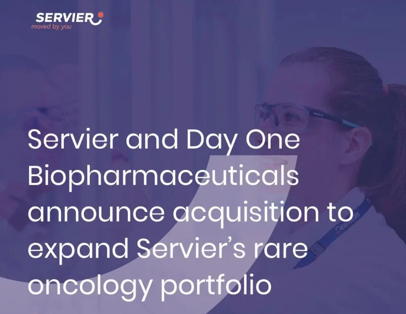 Agreement with Day One Biopharmaceuticals to Expand Glioma Portfolio - Servier