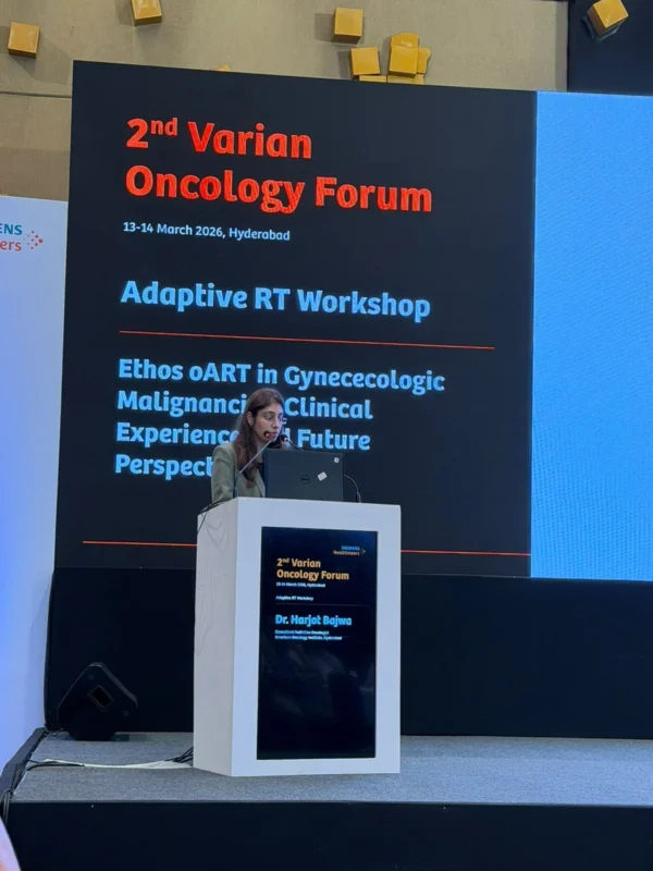 Harjot Kaur Bajwa: Showcasing AI-Driven ETHOS Adaptive Radiotherapy at Varian Oncology Forum 2 Harjot Kaur Bajwa