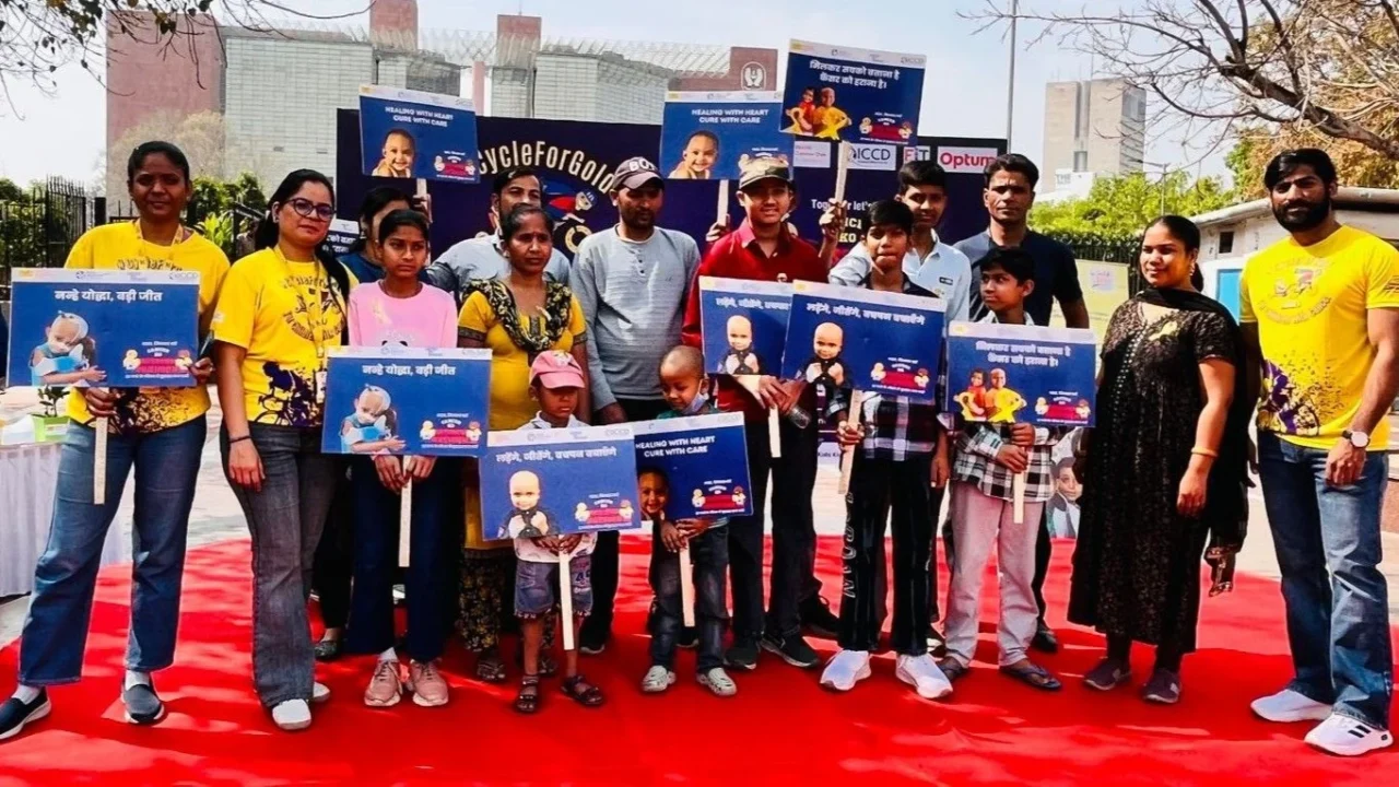 Anju Aledia Inspires Hope and Solidarity at the Delhi Cycle for Gold Drive 2026