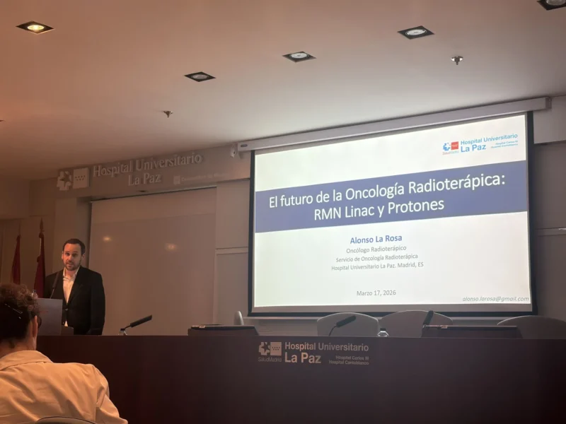 Alonso La Rosa: Discussing MR-Linac and Proton Therapy at Multidisciplinary Brain Tumor Meeting 2 Alonso La Rosa: Discussing MR-Linac and Proton Therapy at Multidisciplinary Brain Tumor Meeting
