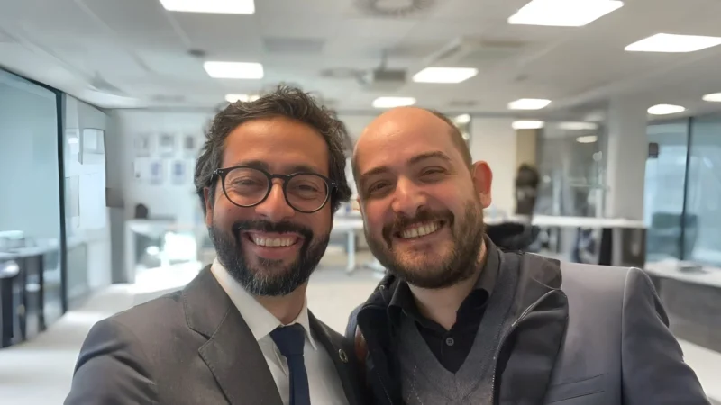 Dario Trapani Meets Felipe Roitberg at EORTC in Brussels