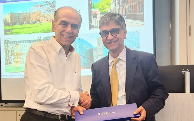 Ranjit Manchanda: Interacting With Gynaecology Oncology Team at NUH Singapore