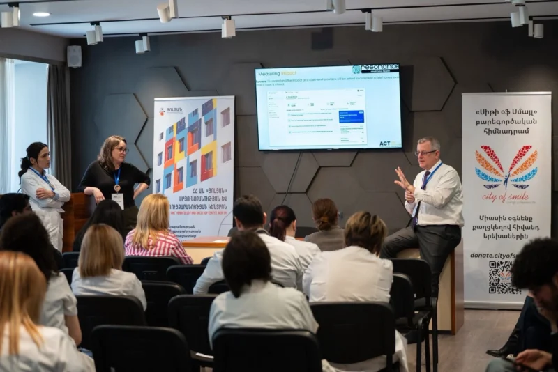 Hosting ACT 4 Children Delegation in Armenia - City of Smile Charitable Foundation