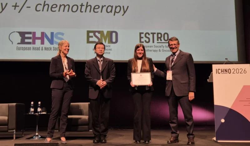 Proud to Have Awarded Two Outstanding Contributions at ICHNO2026! - ESTRO 2 Proud to Have Awarded Two Outstanding Contributions at ICHNO2026! - ESTRO