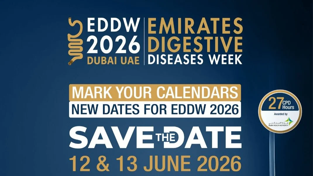EDDW 2026 Returns to Dubai on 12-13 June - Emirates Digestive Diseases Week