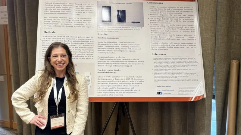 Stephanie A. Haddad: Improving Access and Coordination for AYA Fertility Preservation