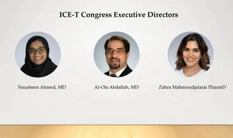 Al-Ola Abdallah: Making a Major Announcement at the ICE-T Congress