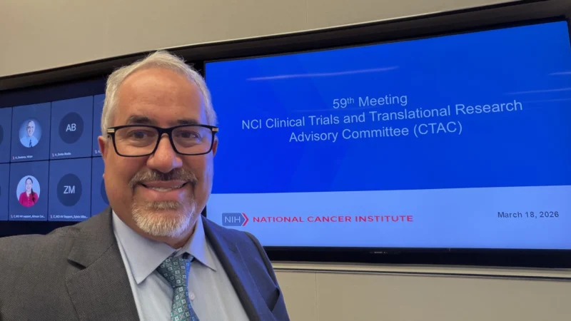 Ruben Mesa: Honored to Have Participated in the Meeting of the National Cancer Institute