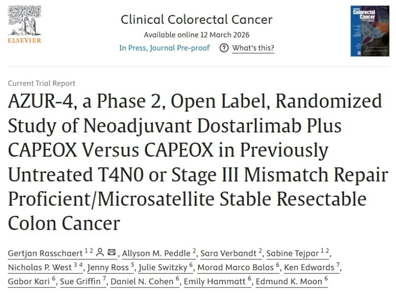 10 Must-Read Posts In GI Oncology This Week 4 AZUR-4