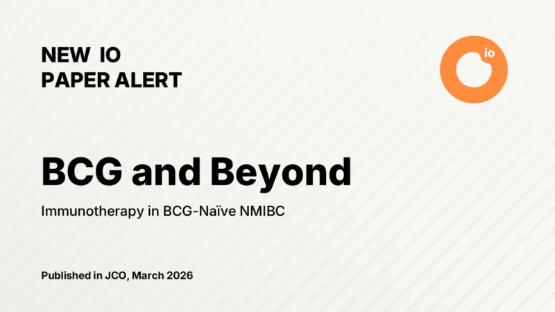 BCG and Beyond: Is Systemic Immunotherapy Progress or Overreach in BCG-Naïve NMIBC?