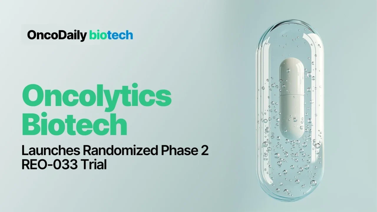 Oncolytics Biotech Launches Randomized Phase 2 REO-033 Trial for Pelareorep in RAS-Mutant MSS Metastatic Colorectal Cancer — With FDA Fast Track Behind It