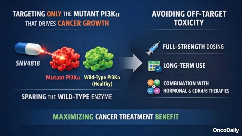 Novartis Bets $2B on Mutant-Selective PI3Kα Inhibitor to Revive Triple Therapy in Breast Cancer