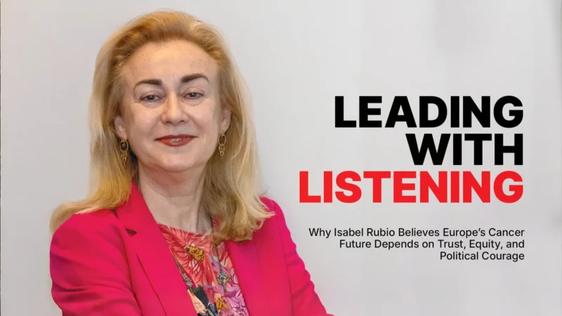 Leadership Begins With Listening – Isabel Rubio’s Interview in CancerWorld