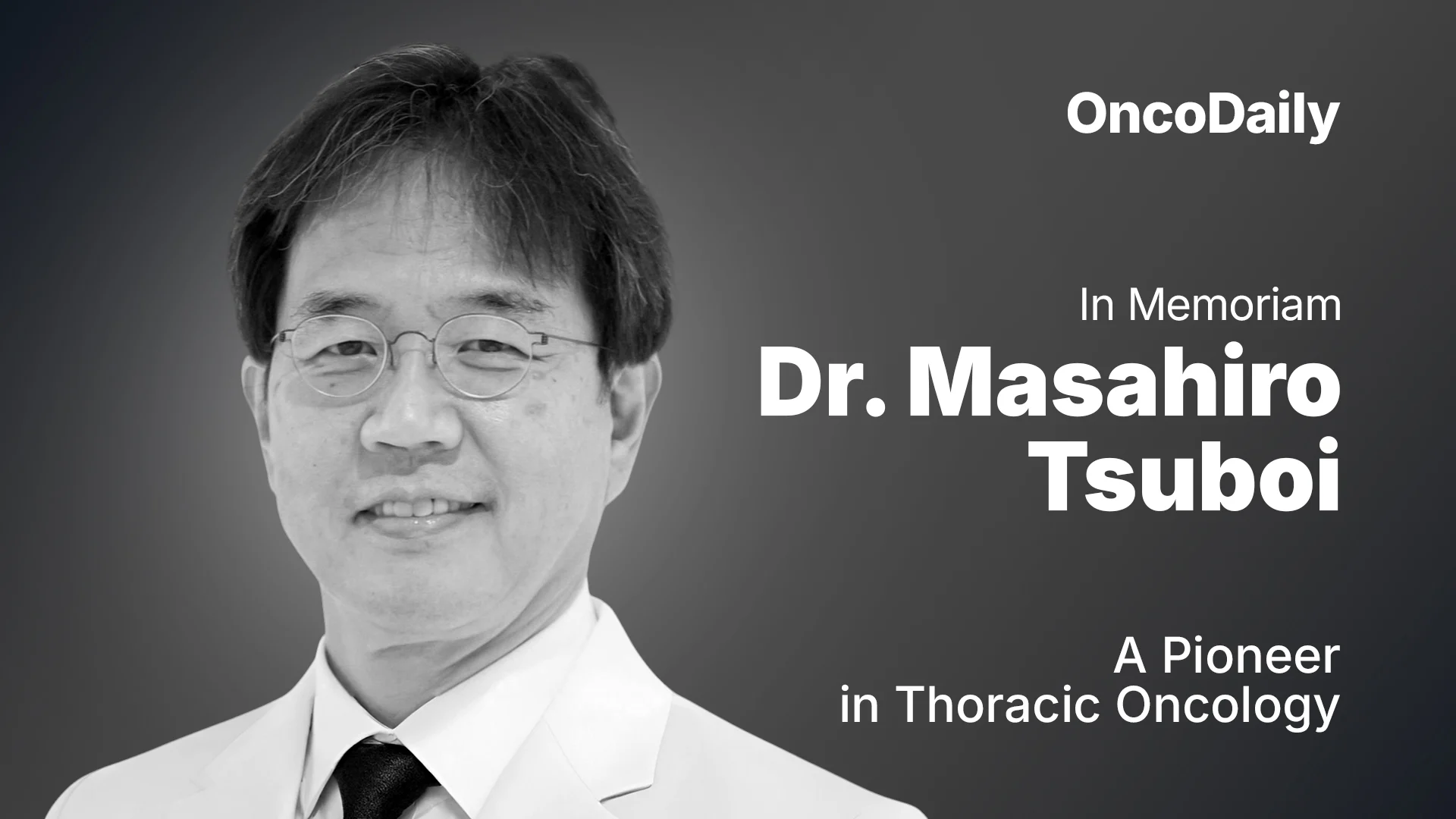 Dr Masahiro Tsuboi