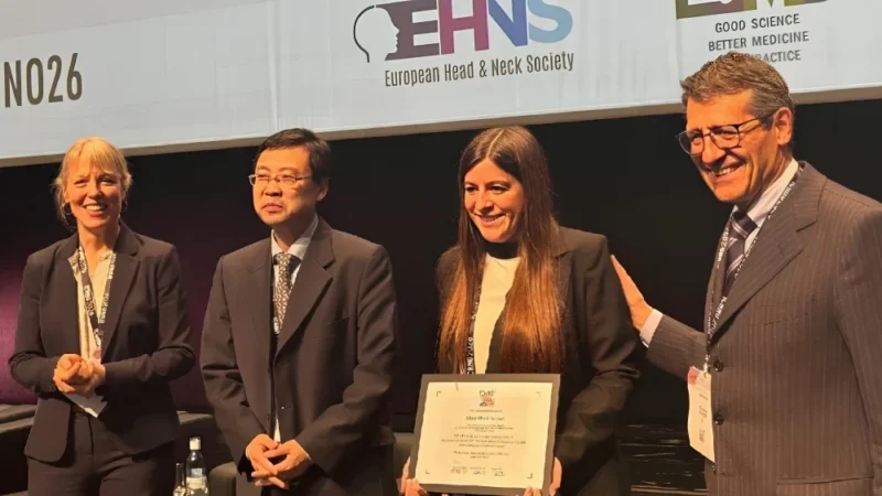 Proud to Have Awarded Two Outstanding Contributions at ICHNO2026 – ESTRO