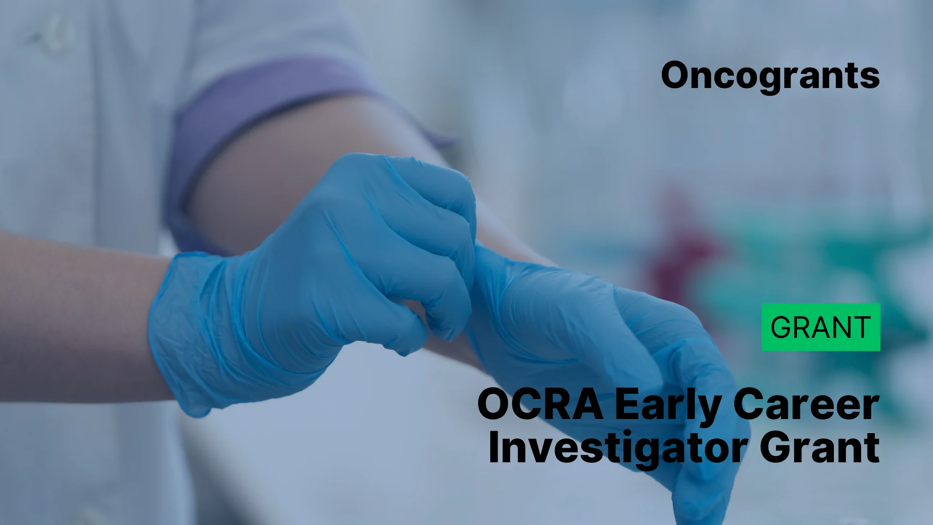 OCRA 2027 Early Career Investigator Grant