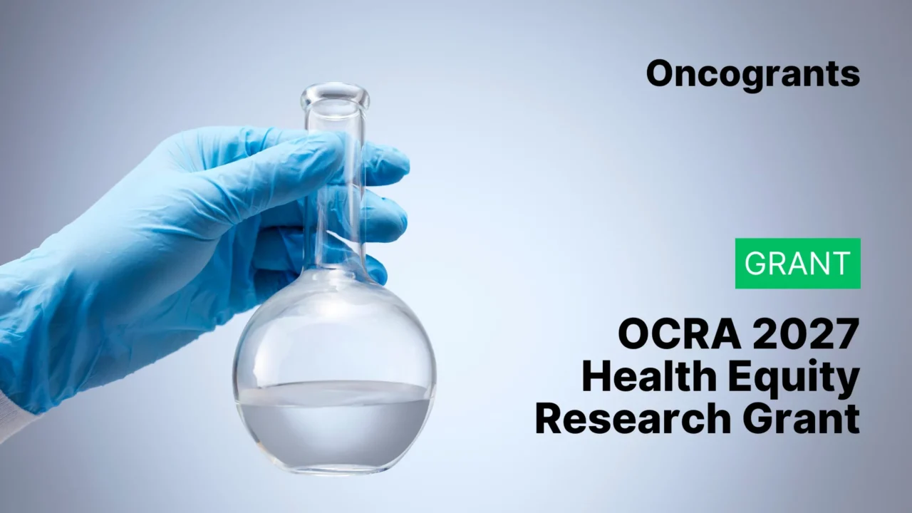 OCRA 2027 Health Equity Research Grant