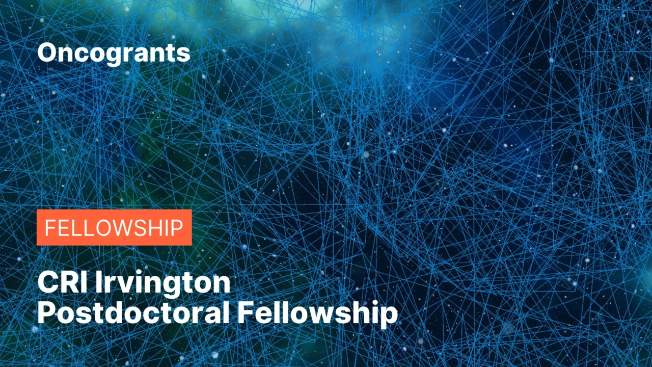 CRI Irvington Postdoctoral Fellowship (September 2026 Cycle)