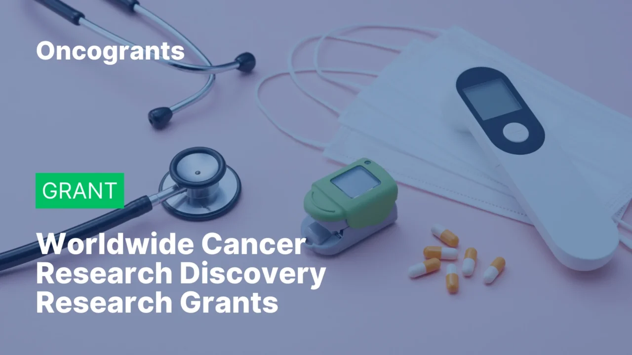 Worldwide Cancer Research 2026 Discovery Research Grants