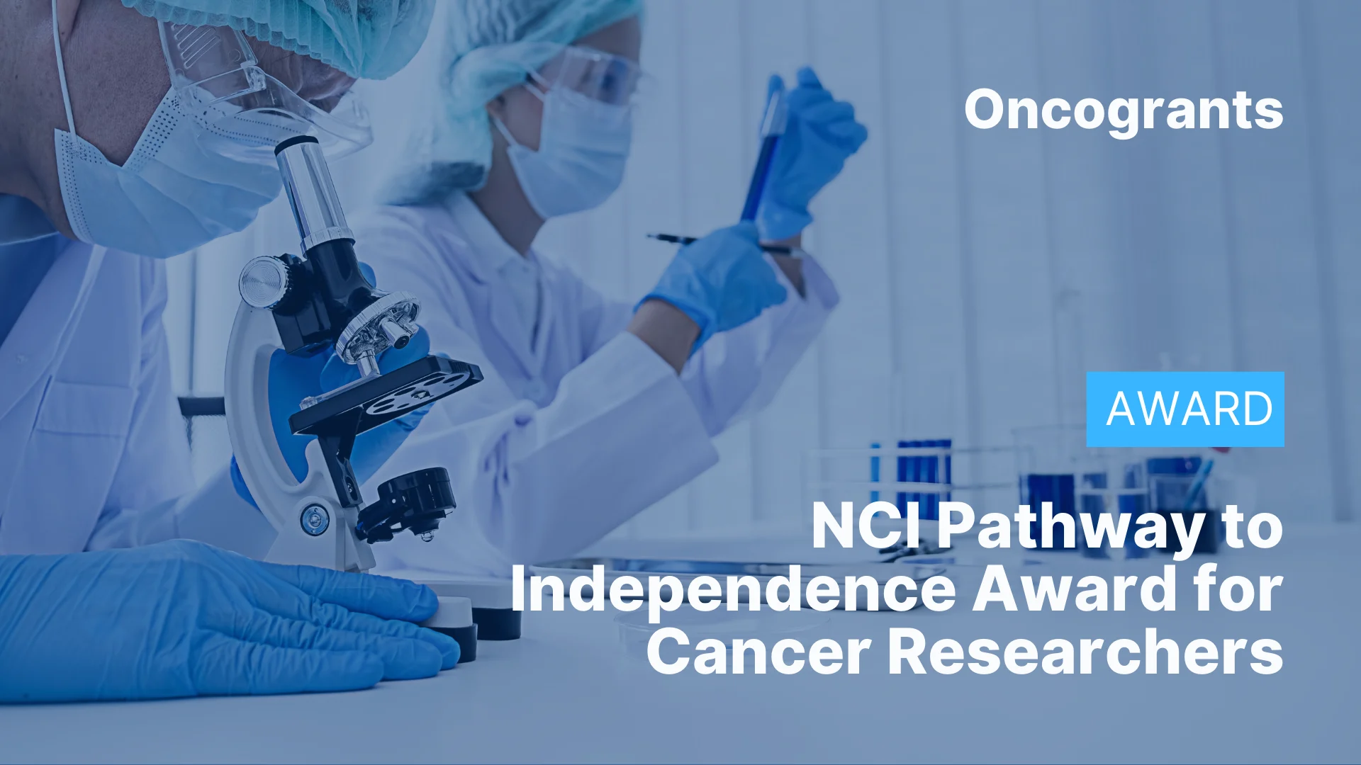 NCI Pathway to Independence Award for Cancer Researchers (K99/R00)