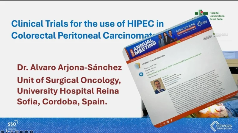Alvaro Arjona: Clinical Trials in Peritoneal Colon Cancer at SSO 2026