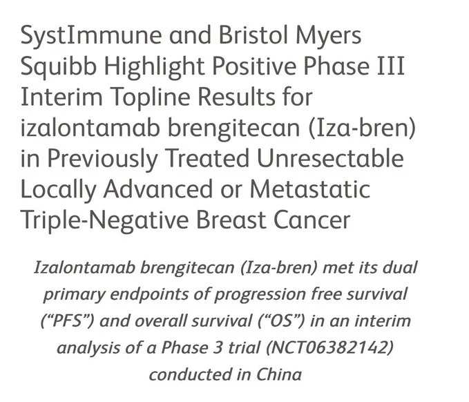 Paolo Tarantino: New Data on Iza-Bren ADC in Pretreated mTNBC
