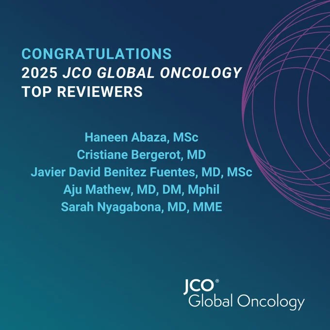 Honoring the 2025 Top Reviewers - JCO Global Oncology