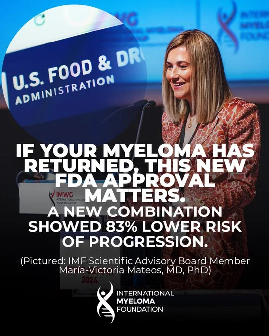 New FDA Approval for Relapsed Myeloma - International Myeloma Foundation