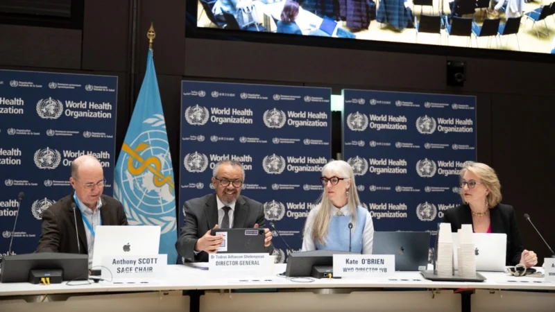 Tedros Adhanom Ghebreyesus Recognizes SAGE’s Role in Protecting Millions Through Vaccines