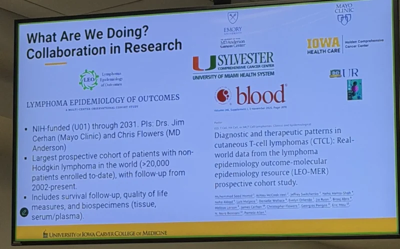 Sakditad Saowapa: Grand Rounds on Cutaneous T-Cell Lymphoma by Eric Mou