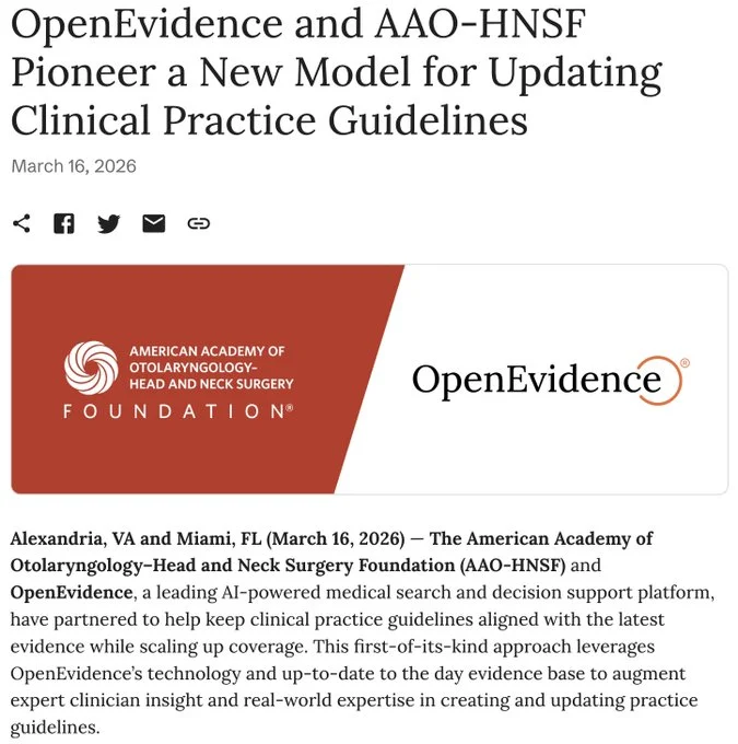 Joshua Liu: AI-Driven Clinical Guideline Creation at OpenEvidence