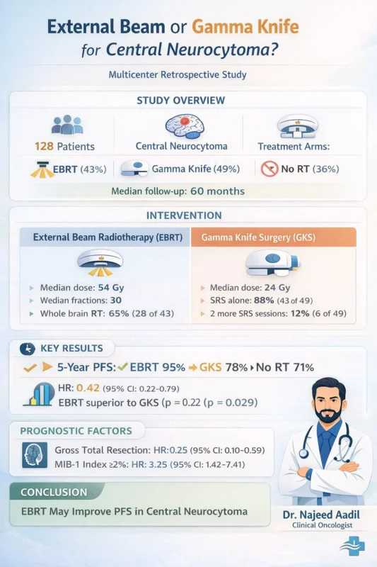 Aadil Najeed: Central Neurocytoma Post-op RT - Does it Matter?