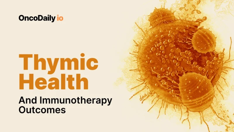 Thymic Health And Immunotherapy Outcomes In Patients With Cancer