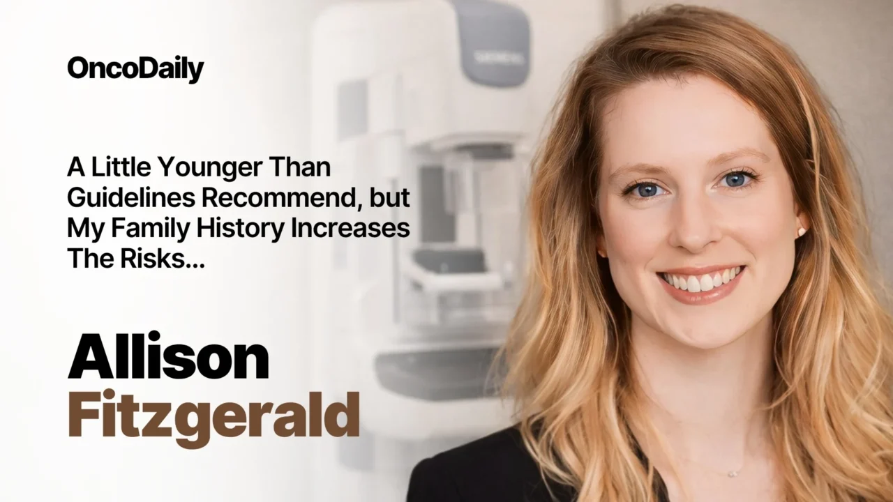 Allison Fitzgerald Reminds Young Women to Ask Their Doctors About Screening