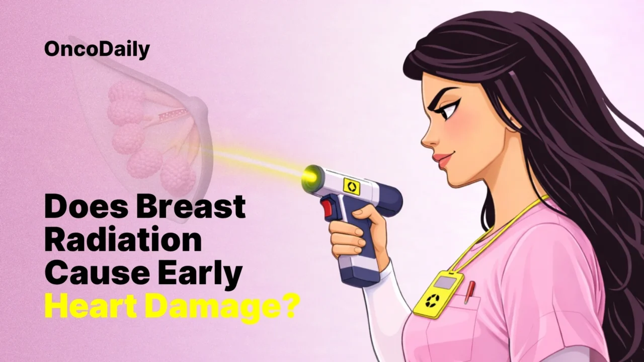 Does Breast Radiation Cause Early Heart Damage?