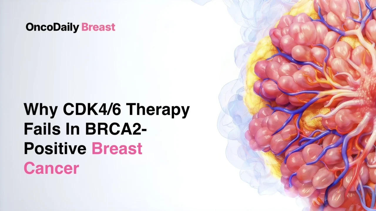 BRCA2-Driven Breast Cancer May Follow A Different Resistance Path On CDK4/6 Inhibitors